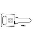 CHIAVI PER CILINDRI LAS 5 SPINE PICCOLE LS14R- - LS14R SX - 10 pezzi SILCA
