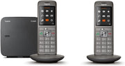 Gigaset CL660 Duo Analog/DECT telephone Identificatore di chiamata Grigio [Versione Francia]