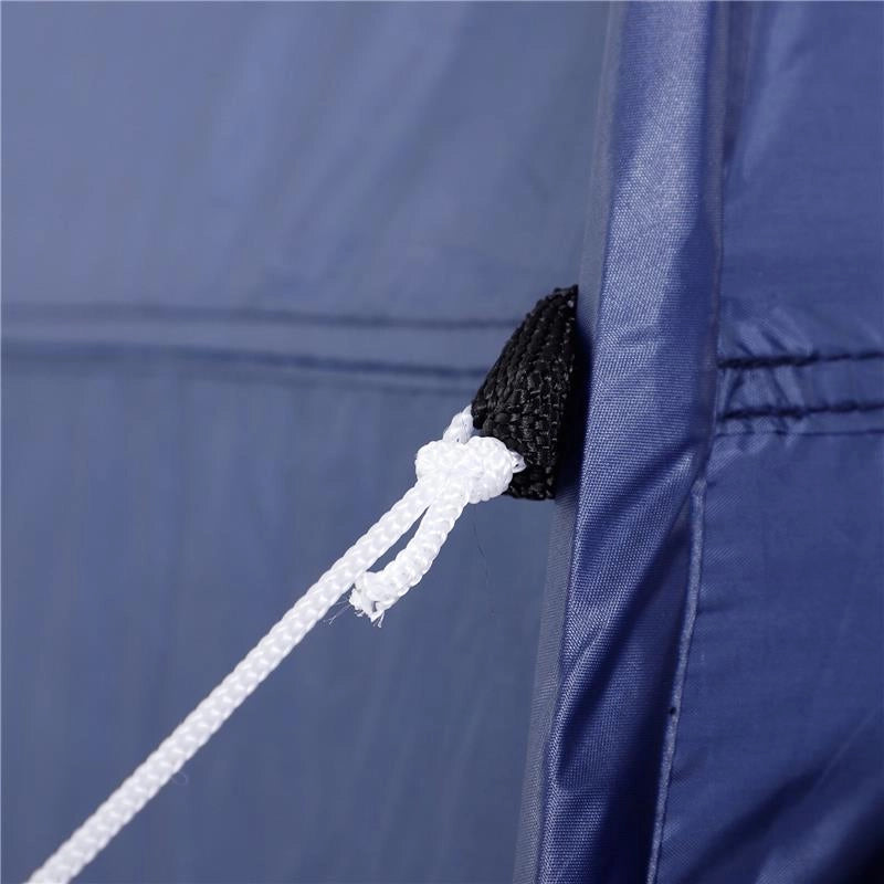 TENDA DA DOCCIA POP UP IMPERMEABILE IN POLIESTERE E PLASTICA 100X100X185 CM BLU NAVY