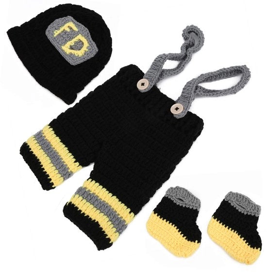 Set di Fotografia per Bambini - Manufatto a mano - Regali per Bambini - Accessori Fotografici - Adatto per 0-6 mesi - Sicuro e Comodo - Abbigliamento per Bambini