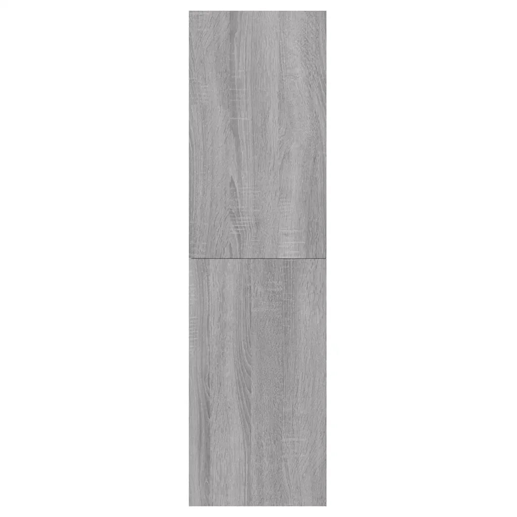 Mobile Porta TV a Parete Grigio Sonoma 30,5x30x110 cm 826678