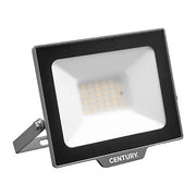 Century proiettore LED slim 30W, 4000K luce neutra, 3350 lm, IP65, per esterno, giardino e facciata