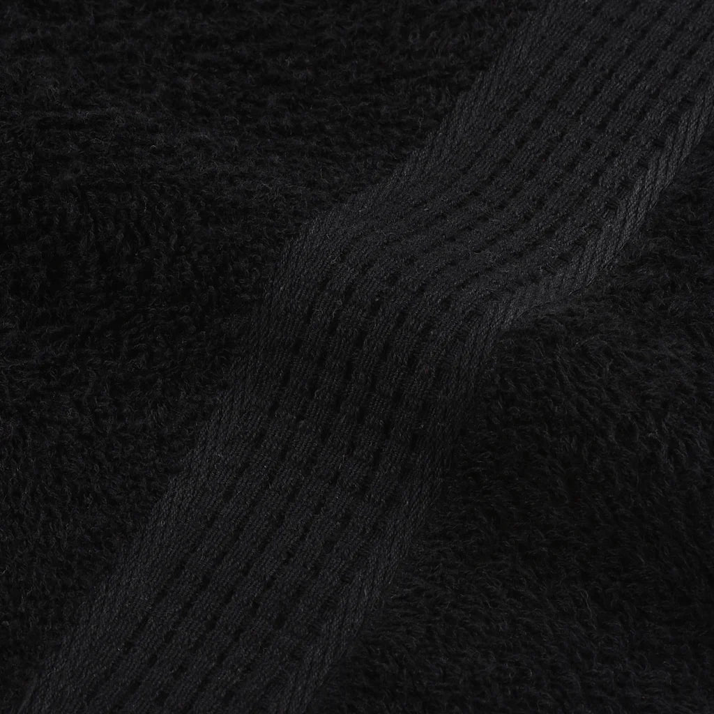 Asciugamani da bagno FROGN 4 pz | Teli per bagno Nero 100x150 cm 360 g/m2