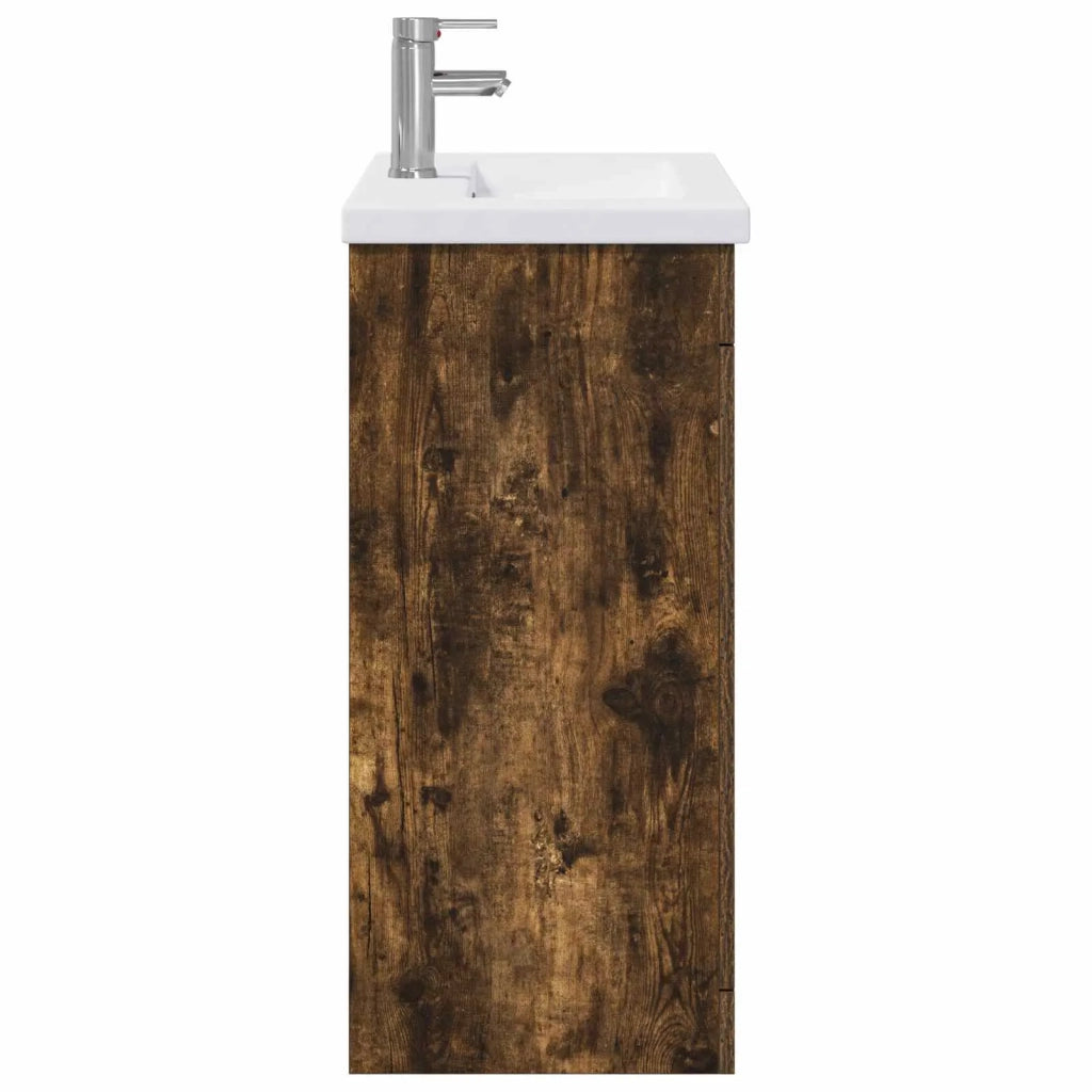 Set di mobili per il bagno Rovere Fumo 81 x 40 x 84,5 cm 3404362