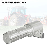 Boccola albero cardanico 160 mm Attacco albero scanalato 8-32x38x6 per albero uscita 1 3/8" 6D