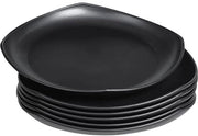 Piatti Grandi 6 Pack 24,1 cm Piatti da Pranzo per BBQ Campeggio Picnic Shatterproof Piatti in PP per Bambini e Adulti Piatti Leggeri in Plastica Microonde e Forno