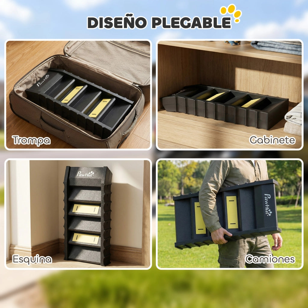Rampa per Cane Pieghevole ¨C Minimal ¨C 154 cm Nero
