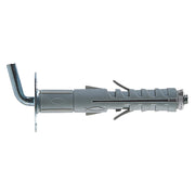 TASSELLO PROLUNGATO CON GANCIO CORTO SB  9/L8  Ø   9 x 52 mm- 100 pezzi  - FISCHER