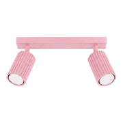 Plafoniera KARBON 2 rosa