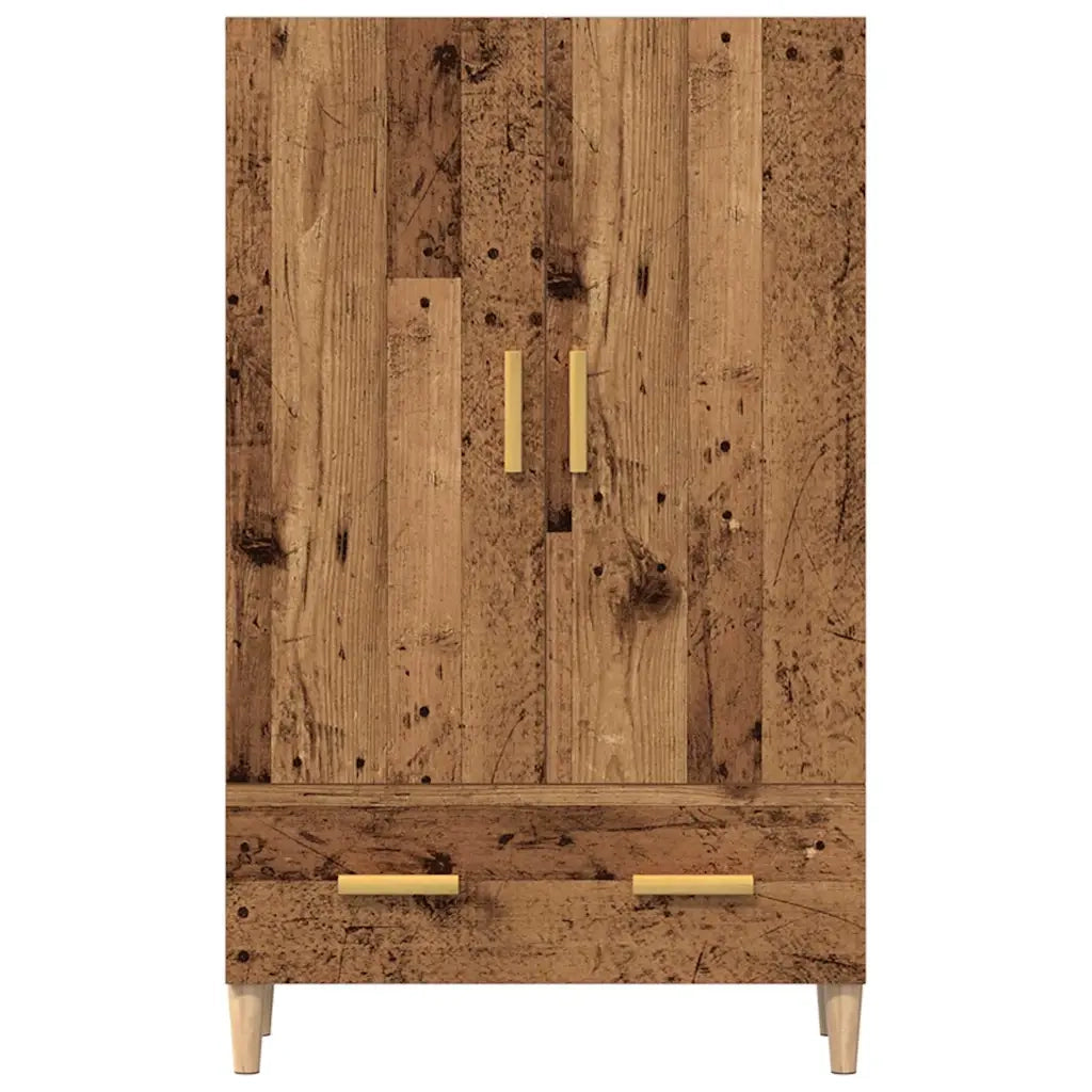 Credenza-Buffet-Armadio da cucina Legno Antico 70x31x115 cm in Legno Multistrato 234119