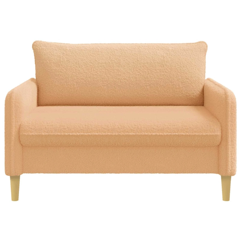 Poltrona XXL Beige Bouclé 42043567