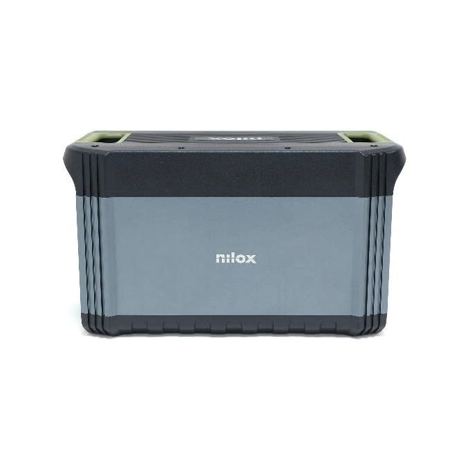 Nilox NXPS1300WV1 Power Station Portatile 1254 Wh 1300 W Batteria LiFePO4 8 Porte colore Nero