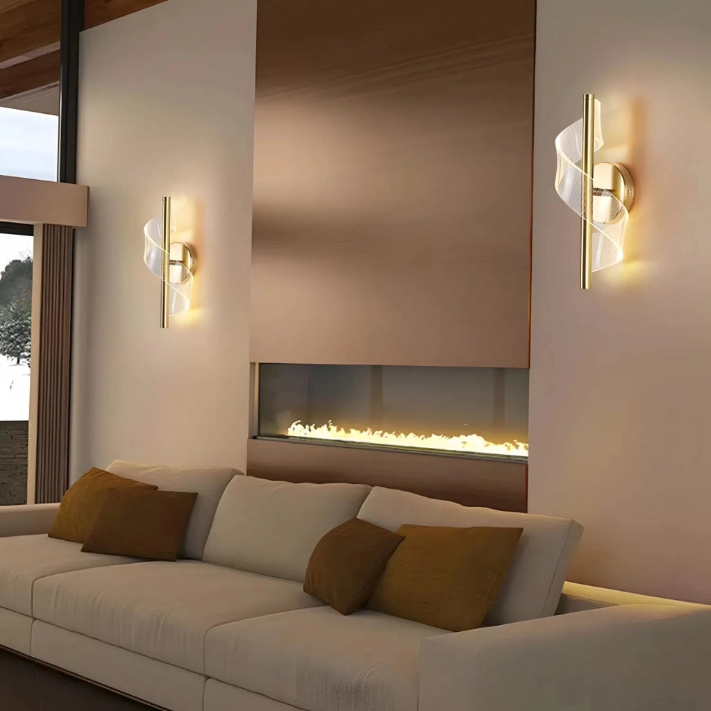 Lampada Da Parete Led G032-w Gold