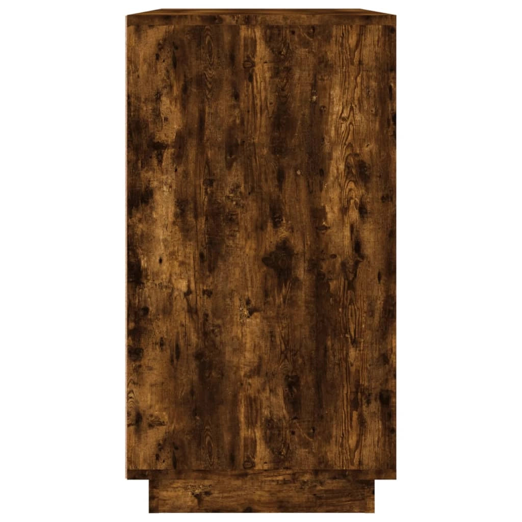 Buffet credenza cassettiera mobiletto mobile contenitore organizer per cucina soggiorno salotto 80 x 34 x 75 cm legno ingegnerizzato marrone 02_0031111