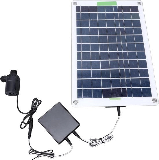 Pompa solare 12V 100W per fontanieri esterni - pompa solare per fontanieri DIY - contenitore di accumulo di energia - vasca per uccelli - laghetto - giardino - acquario - piscina - area idromassaggio.