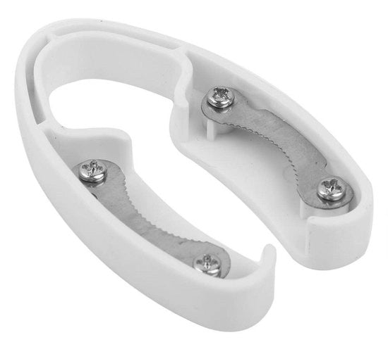 Accessori per vino - Taglierino magnetico per etichette di vino - Acciaio inossidabile - Dual Blade - Accessori per vino - Sicuro e facile da utilizzare - Progettazione ergonomico - Apribottiglie per vino