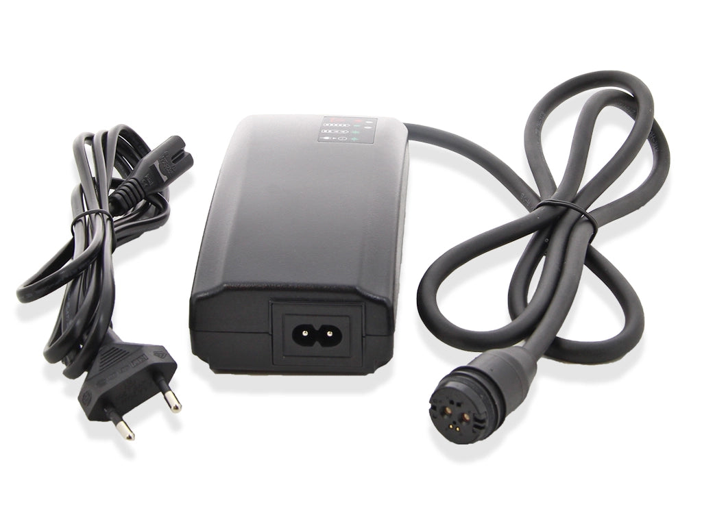 Caricabatteria Ebike 36V 2A con connettore Rosenberger