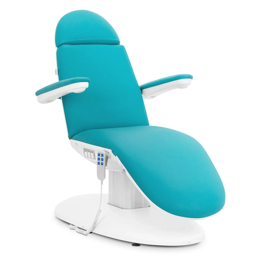Poltrona estetica 300 watt 3 motori 175 kg PU blu compensato acciaio blu 14_0009000