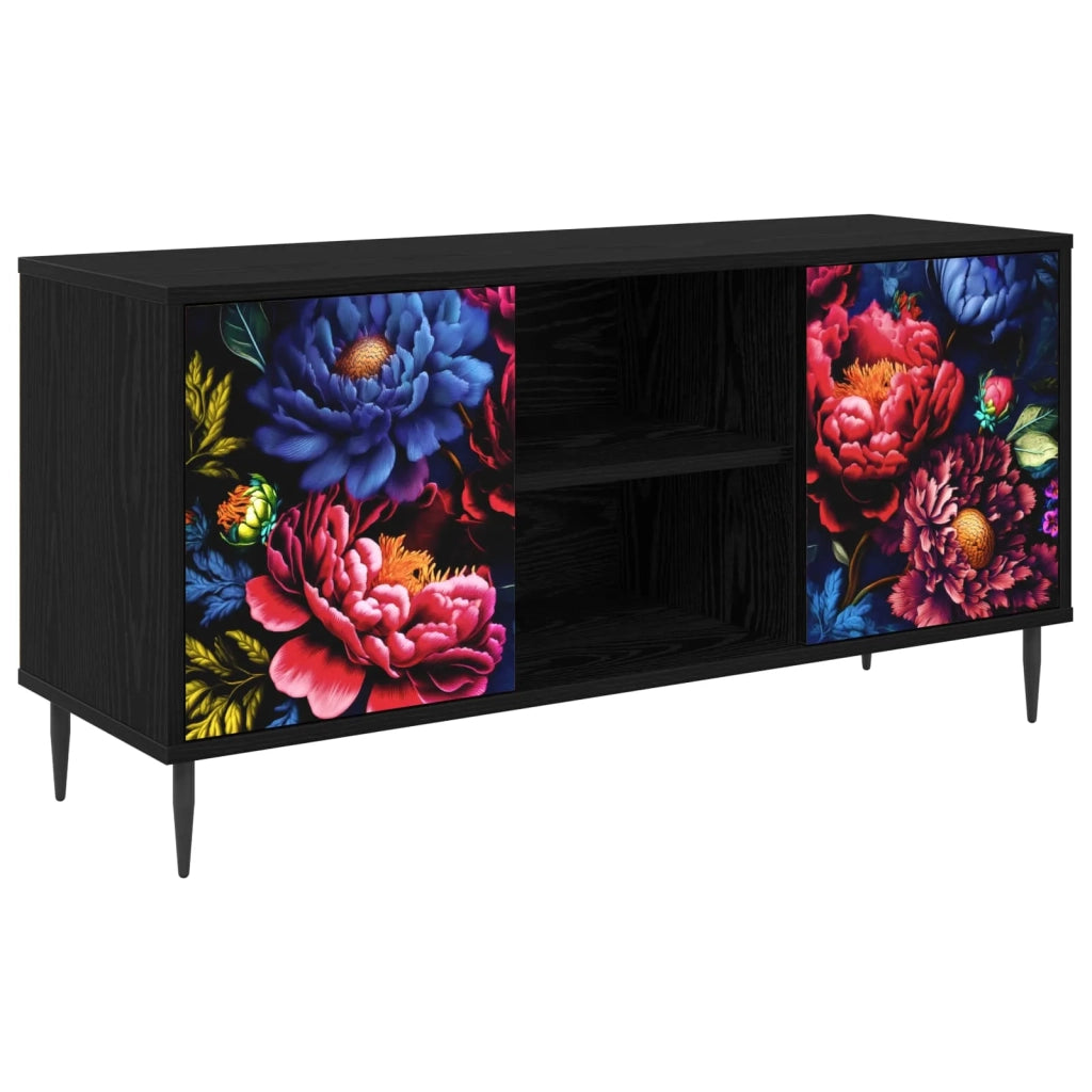Mobile TV KIEL 102 x 33 x 51 cm Rovere Nero 8007063
