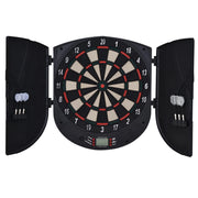 EasyComfort Bersaglio Freccette Elettronico per 8 Giocatori con 6 Freccette, Schermo LCD, 2 Porte e 26 Modalità di Gioco
