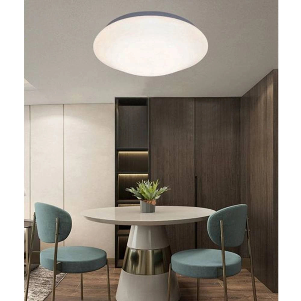 Trade Shop - Plafoniera Soffitto Lavorata 24 Watt 48led Moderno Luce 3000k 4000k 6500k C-0 -