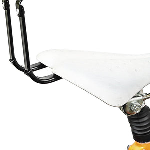 Supporto per biciclette Soffitto portabiciclette Garage Ascensore per mountain bike Deposito biciclette nero 3413017