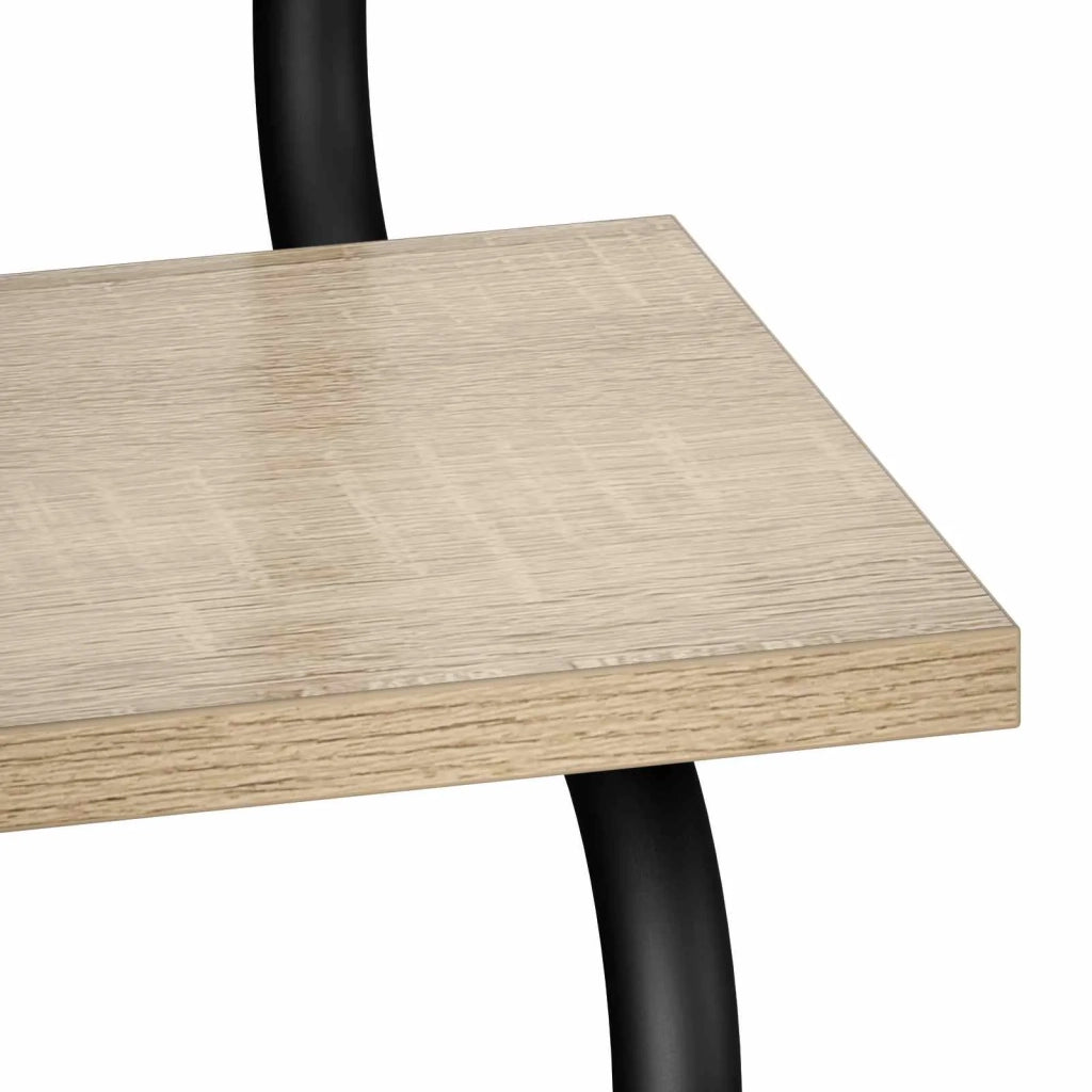 Mensola a muro a 2 livelli Rovere Sonoma 80 x 24,5 x 61 cm 8006098
