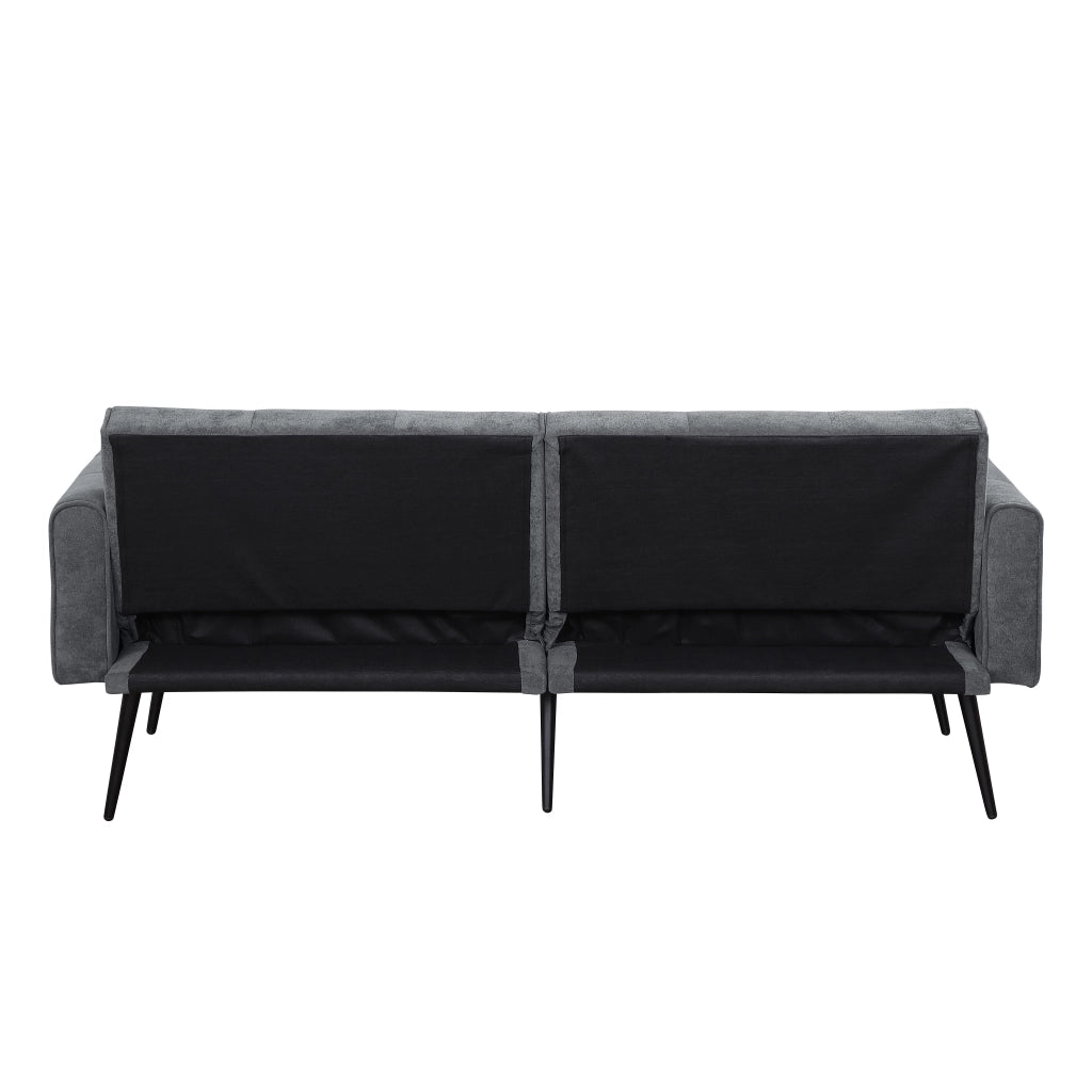 Divano Letto Pieghevole con Schienale Regolabile ¨C MINIMAL ¨C Tessuto
