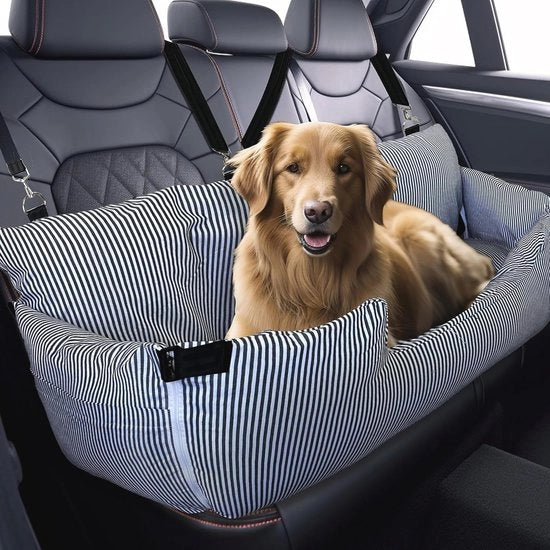Sedile per Cani per Cani Grandi e Medie Taglie - Box per Cani Comfortevole per l'Auto, Ideale per le Vacanze