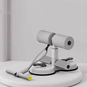 Barra per sit-up, sostegno per esercizi di sit-up con elastico, 2 morsetti e corda di traino. Strumento portatile per esercizi di sollevamento a casa.