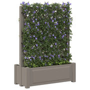 Grande vaso con trellis Grigio 99,5 x 43 x 133,5 PP CFW9879931