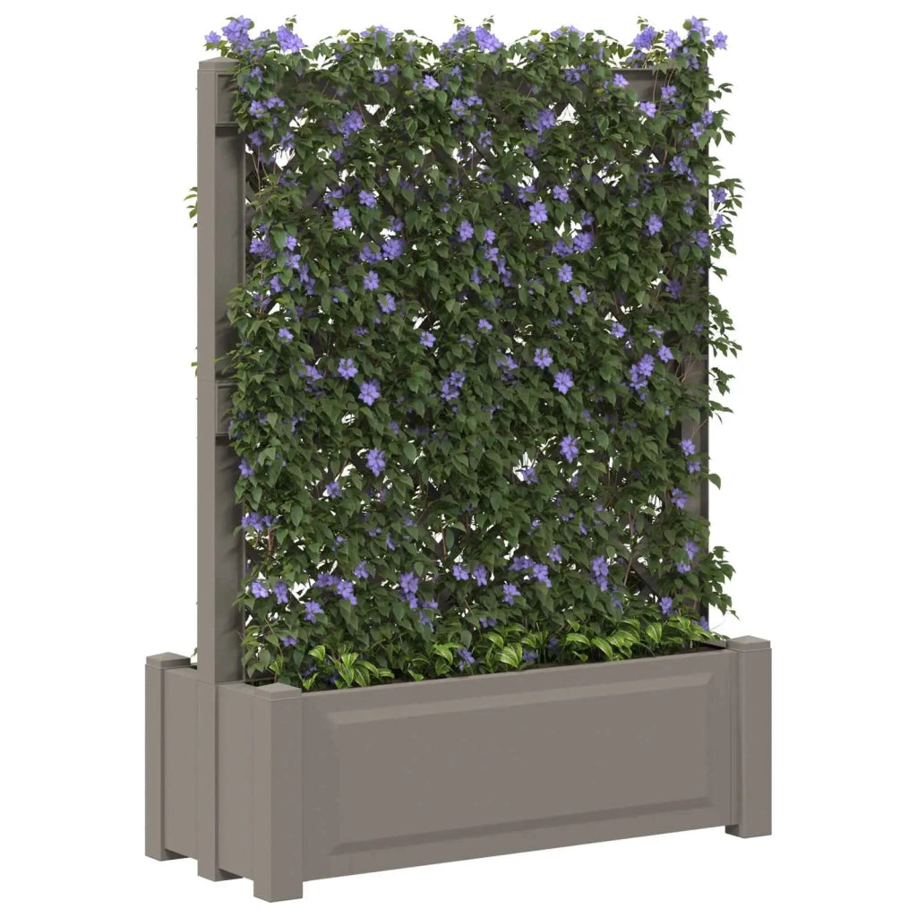 Grande vaso con trellis Grigio 99,5 x 43 x 133,5 PP CFW9879931