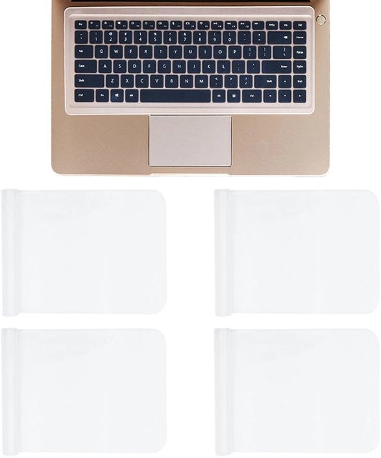 Copri tastiera universale - 4 pezzi - silicone - impermeabile - ultradurato - 36,5 x 13,5 cm - copertura tastiera