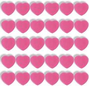 Magnetici per lavagne, magneti per frigoriferi, magneti colorati, magneti per piatti, magneti forti per frigoriferi (rosa scuro - 30 pezzi)