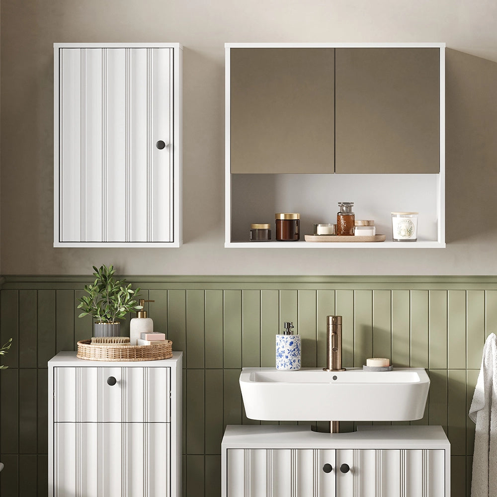 Vicco mobile bagno Ondulazione bianca 40 x 65 cm