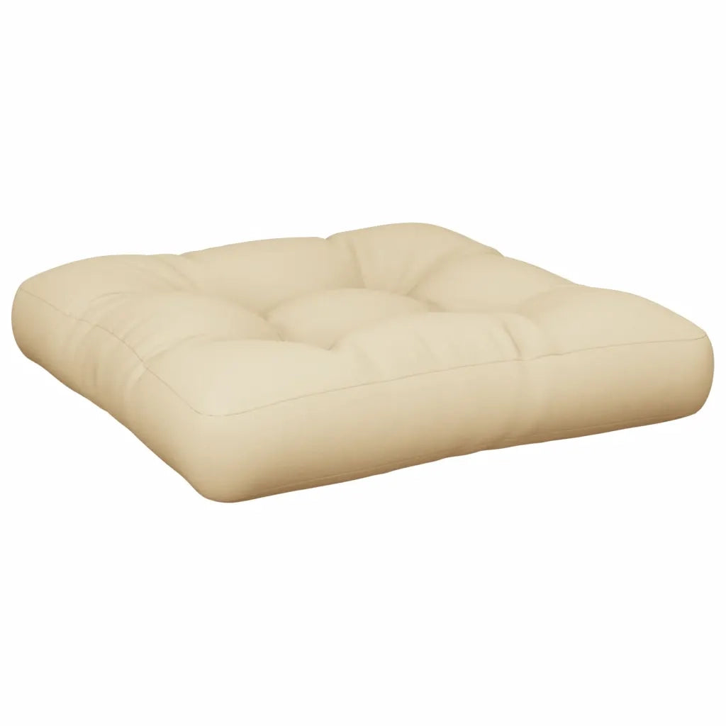 Cuscini per Pallet 2 pz Beige in Tessuto 360670