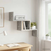 Scaffale da parete Grigio Cemento 48 x 15 x 42 cm 8012239