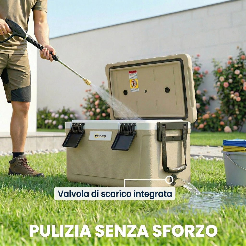 Box Frigo Portatile Isolato ¨C zephmum ¨C 66.6x38.5x40 cm, Cachi