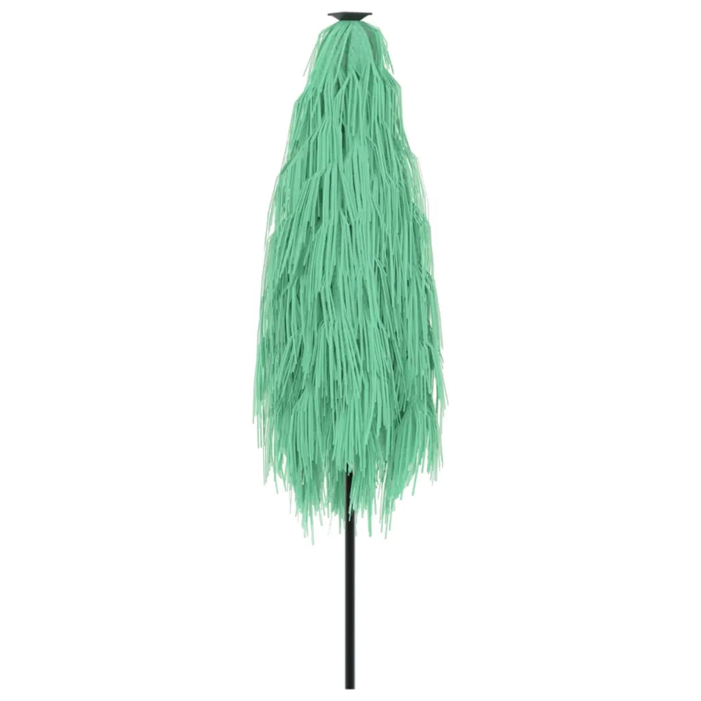 Ombrellone Giardino-Ombrello da Balcone con Palo in Acciaio Verde 388x388x248 cm