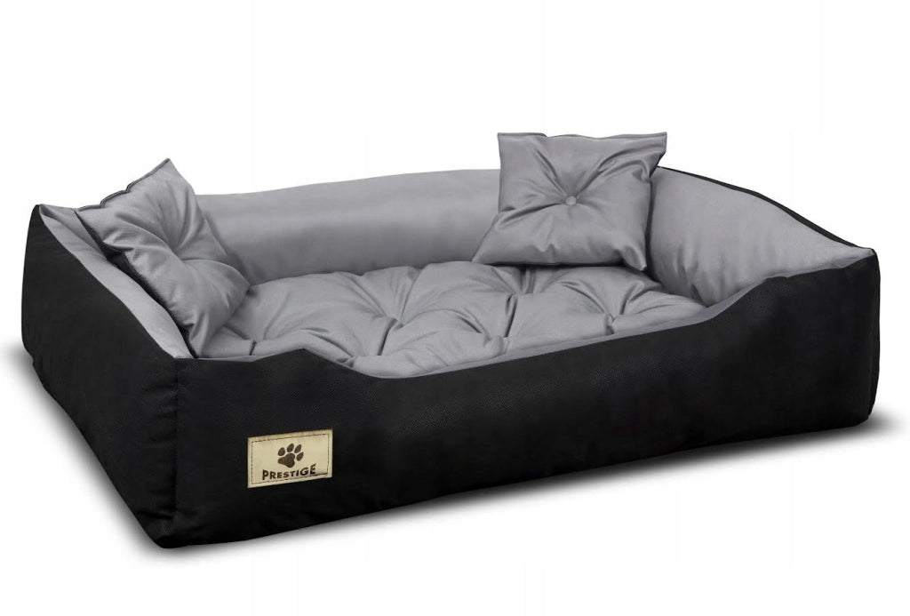 AIO FACTORY 100x75 cm PRESTIGE Letto per cani impermeabile grigio