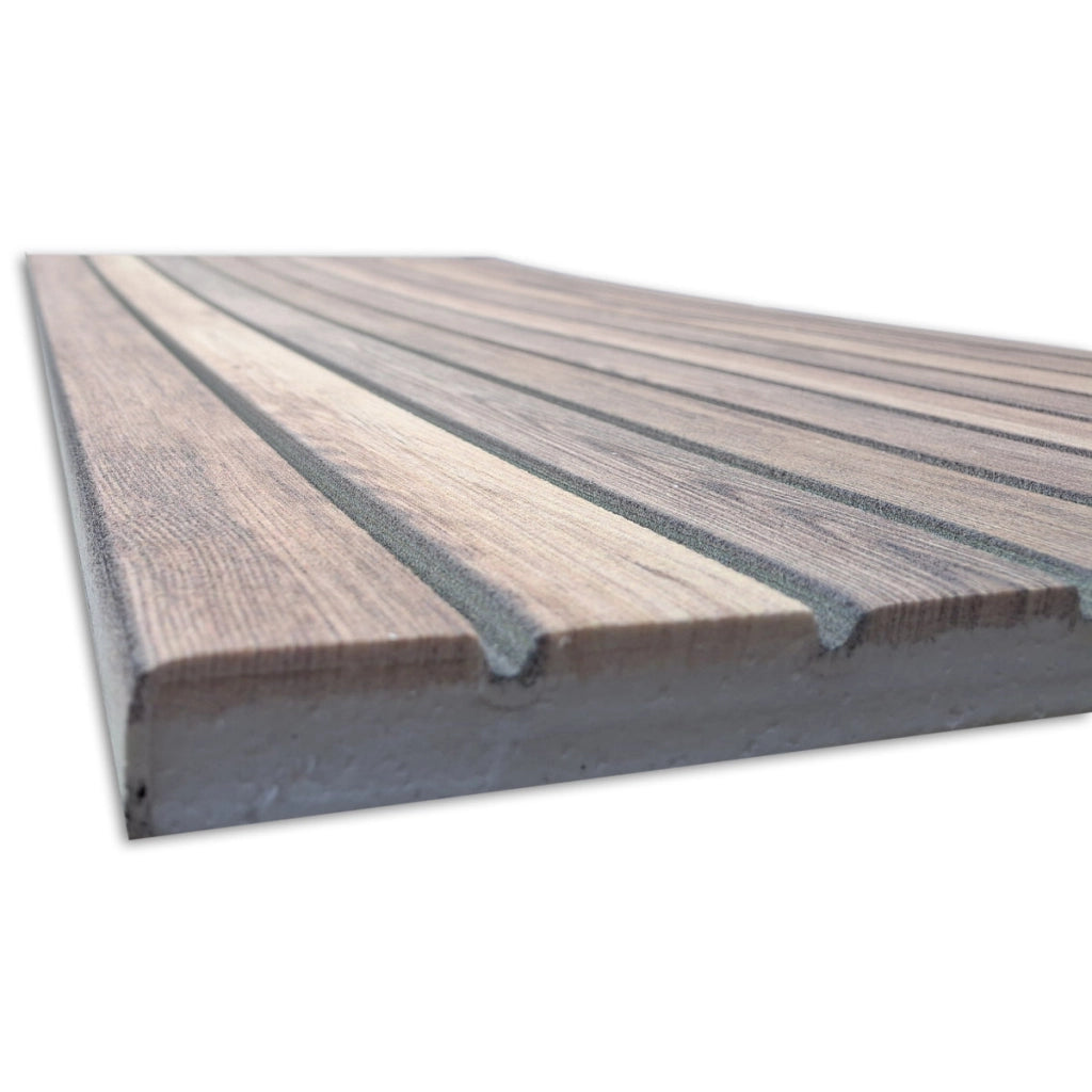 SHERWOOD - pannello effetto legno in EPS Resinato Misura 100x50 Cm Spessore 2,5 cm