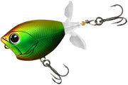 Aas per immersione con elica rotante e coda rigida per pesca del pesce gatto e del siluro - design realistico - aas per immersione con diametro 5 cm