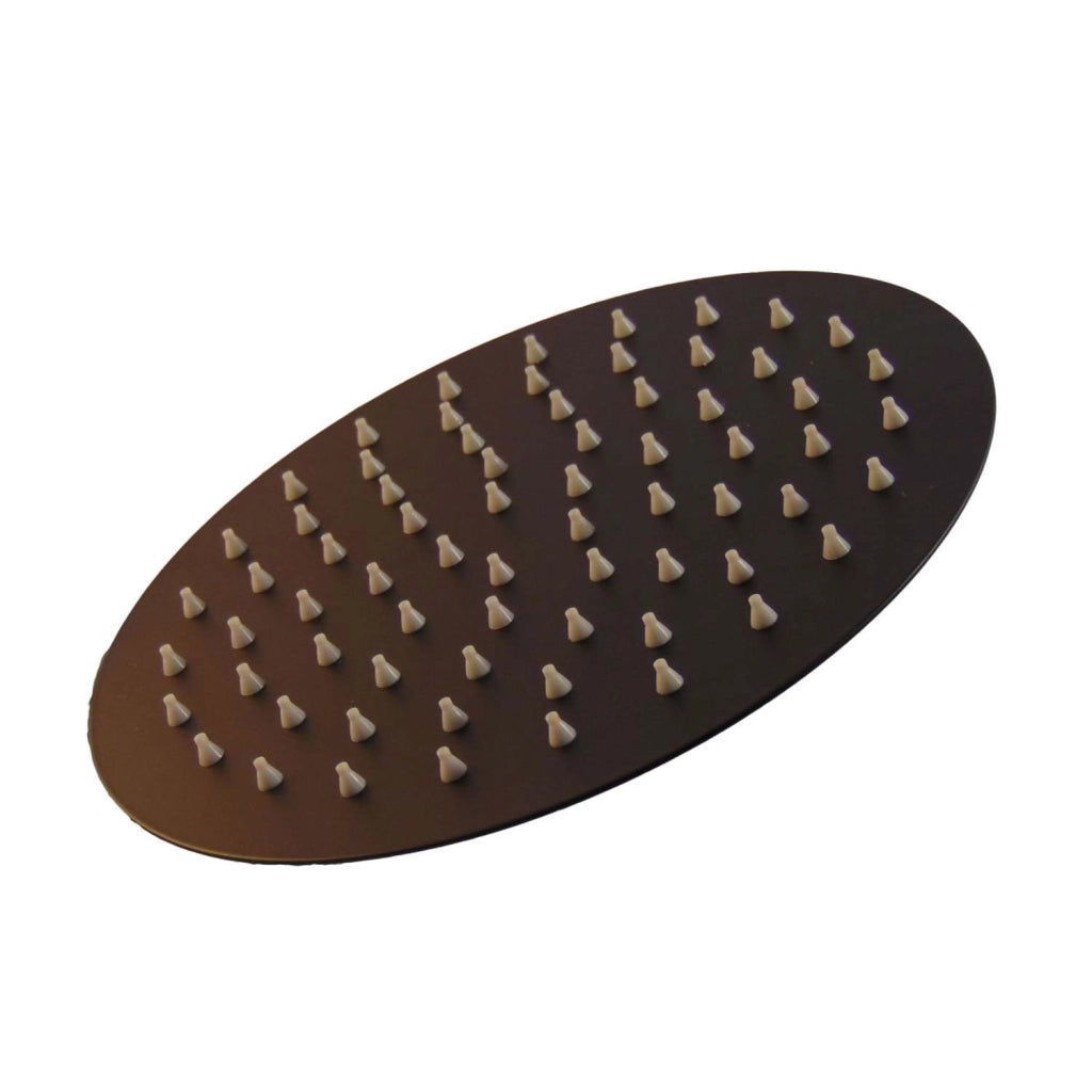 Sined Soffione Tondo 15 Nero Soffione Rotondo Nero Opaco 6 Pollici