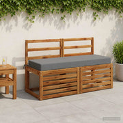 Cuscino per la seduta SOEST 100% Poliestere Grigio 946857