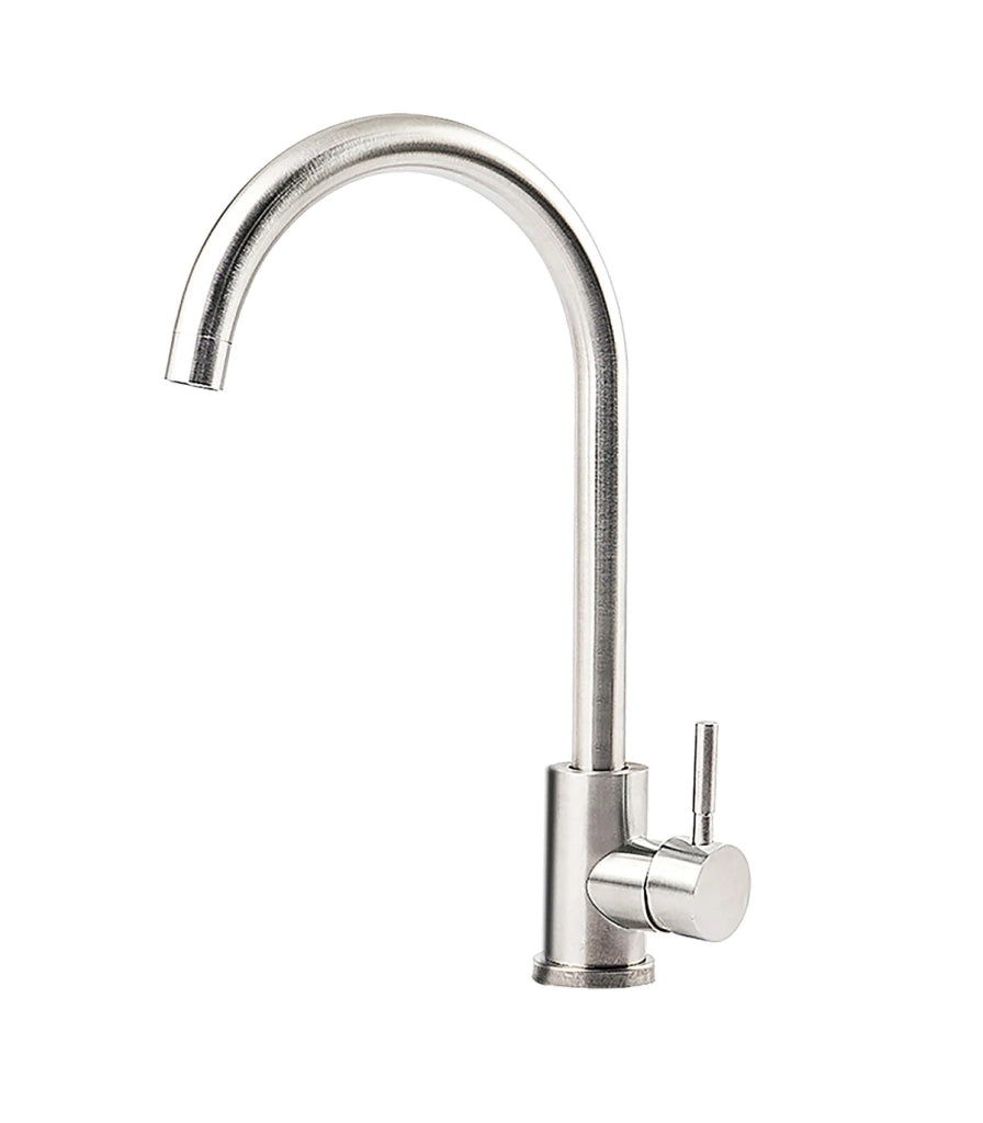 Rubinetto da Cucina e Lavabo LH-119 | Monocomando a Due Vie in Acciaio Inox 304 | Rotazione 360º