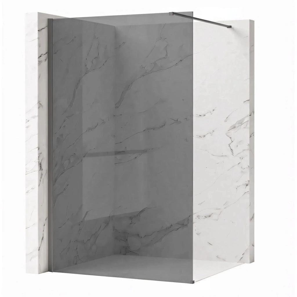 Parete Doccia Rea Flexi Grey / Titan 140