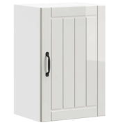 Pensile da Cucina | Mobile da Cucina Lucca Bianco Lucido in Legno Multistrato