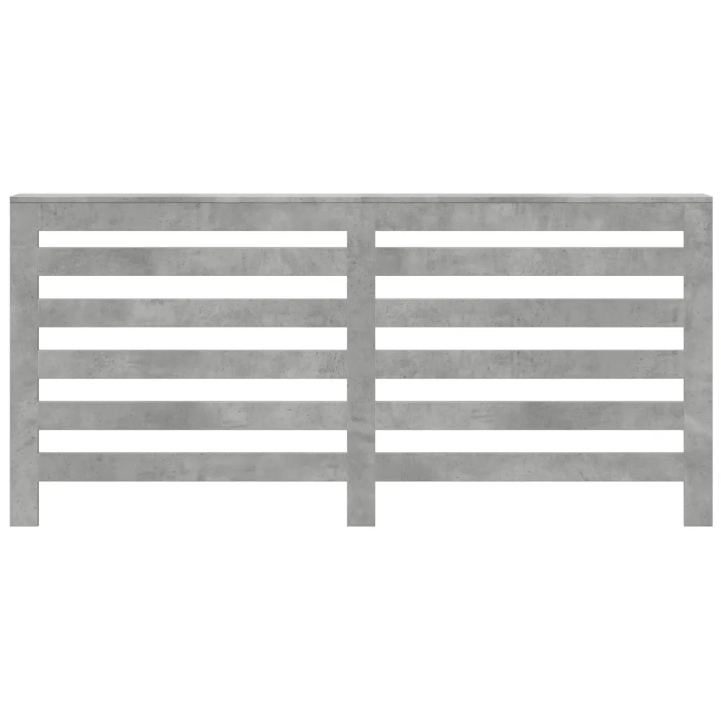 Copertura Termosifone Grigio Cemento 175x20x82cm in Multistrato 852711