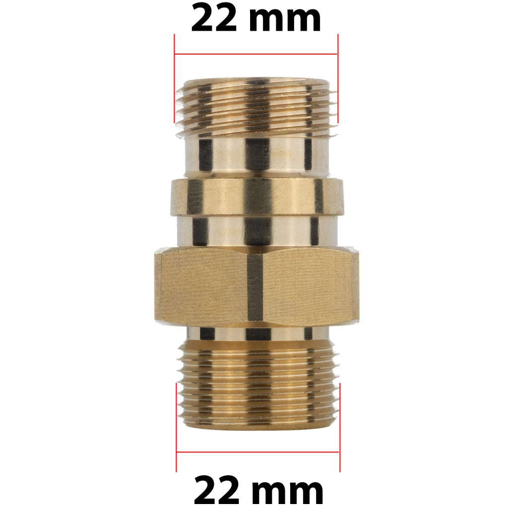 Adattatore M22-EASY!Lock 4111-029 di Ricambio – Compatibile con Kärcher HD HDS | 300 Bar, 155°C