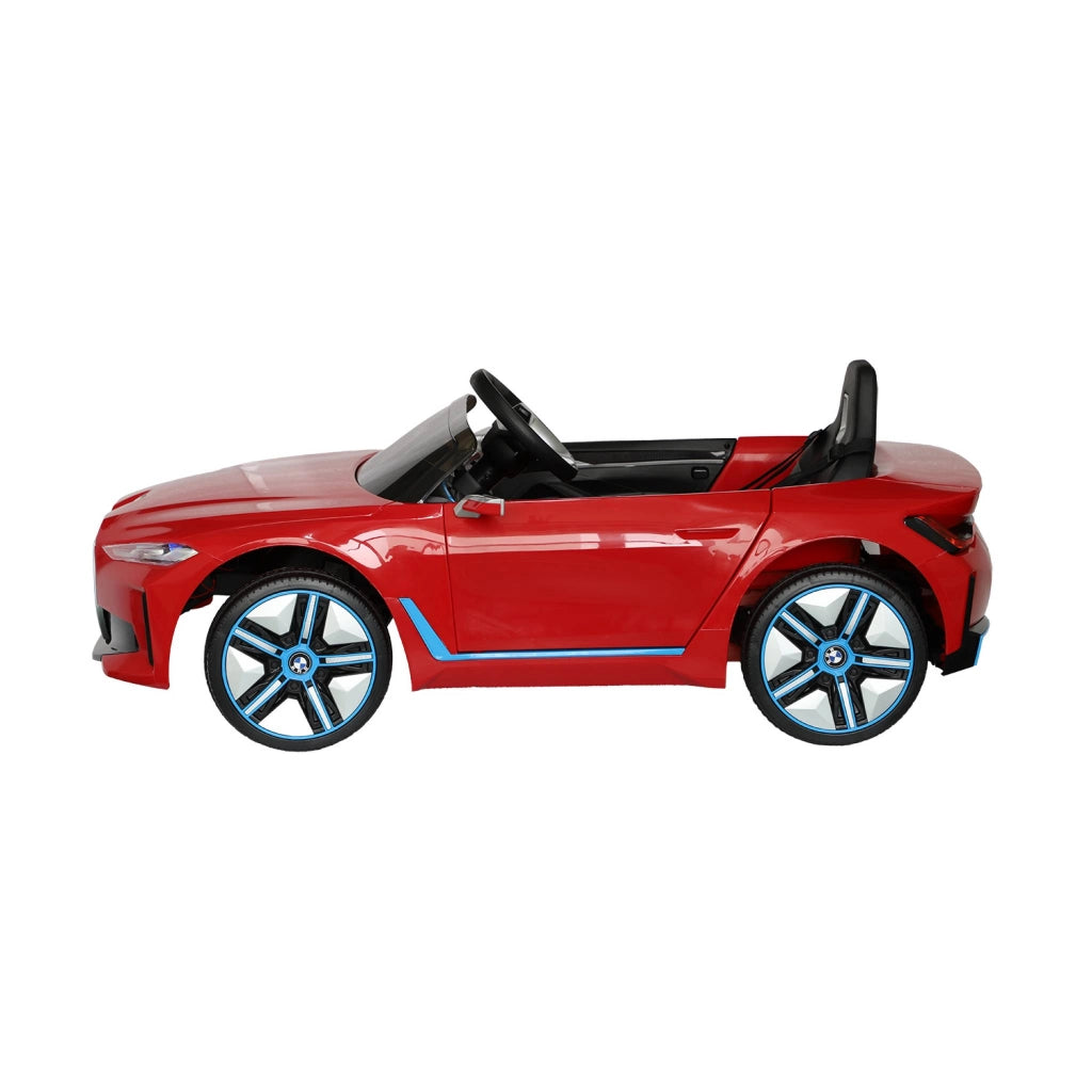 12v auto elettrica per bambini, 1 posto, rosso
